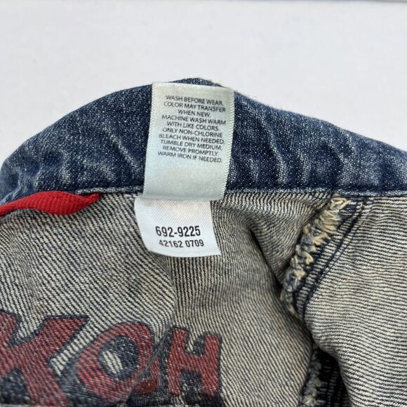 Oshkosh B'gosh denim jean jacket boys 3T - Picture 7 of 7
